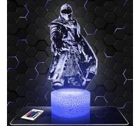 Lampephoto.fr - Lampe 3D Dark S deco Chambre Garçon, Lampe 3D Dark S, Objet Gaming Gamer Jeux Video, Idée Cadeau Décoration, ampe LED Veilleuse Deco Bureau, Idée Cadeau Adolescent Original, TOP