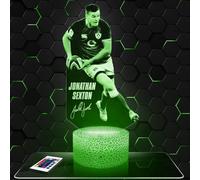 Lampephoto.fr - Lampe 3D J. Sexton Rugby Décoration France Rugbyman Sportif, Idée Cadeau Homme Objet J. Sexton Rugby Veilleuse Adulte Déco Chambre, Idee Cadeau Noel Homme Original, Effet Hologramme