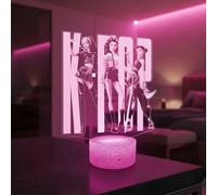 Lampephoto.fr - Lampe 3D KPOP DH Veilleuse Tactile Led, Effet Hologramme 3D, Idée Cadeau Noël Anniversaire Enfant Jeunesse Ado Garçon Fille, Objet décoration chambre TOP