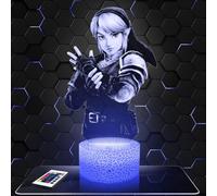 Lampephoto.fr - Lampe 3D Link Zel da, Jeux Vidéo, Cadeau Geek Homme, Gamer, Veilleuse Tactile Led Illusion, Effet Hologramme 3D, Idée Cadeau Noël Anniversaire Garçon et Fille TOP