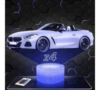 Lampephoto.fr - Lampe 3D Voiture Bm Z4 Supercar Tuning, Idée Cadeau Fan Automobile, Veilleuse Tactile Led, Effet Hologramme 3D, Idée Cadeau Noël Anniversaire Garçon et Fille, Déco Chambre