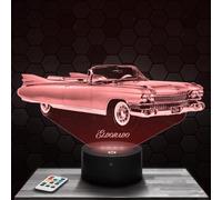 Lampephoto.fr - Lampe 3D Voiture Eldorado 1959 C Décoration Supercar Sport Vehicule Luxe Tuning, Idée Cadeau Homme Objet Eldorado 1959 C Veilleuse Adulte Déco Chambre, Idee Cadeau Homme Original