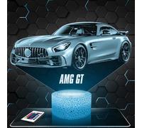 Lampephoto.fr - Lampe 3D Voiture Supercar AM G Gt, Idée Cadeau Fan de Voiture, Veilleuse Tactile Led, Effet Hologramme 3D, Idée Cadeau Noël Anniversaire Garçon et Fille, Déco Chambre TOP