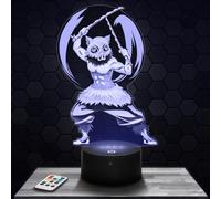 Lampephoto.fr Lampe de chevet LED Inosuke Sanglier, idée cadeau pour ado, accessoire Inosuke Sanglier Manga Dessins animé Chambre d'ado garçon déco bureau idée cadeau ado noel