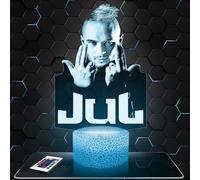 Lampephoto.fr - Lampe Jul Rappeur Veilleuse 3D Rap