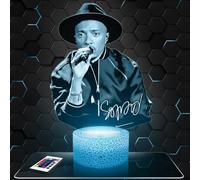 Lampephoto.fr - Lampe Sopra no Rappeur Veilleuse 3D Rap