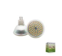 lampes à économie d'énergie LED MR16 GU5.3, remplace le spot halogène 10-50 watts, 3W 320 lumens, Blanc chaud 3000K, 12V AC/DC, non dimmable(1 article)