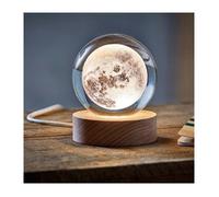 Lampes a poser - Nature & Découvertes : Globe cristal lumineux plein lune