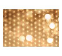 Lampes à rideau, 90x90, 3m, 120LED, adaptateur, WW