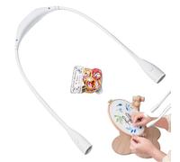 Lampes à tricoter | Lampe LED tour de cou | Lampes de lecture | Mains frree Tricoter Crochet Artisanat Lumière Portable USB pour le Camping Salon Lecture Tricot et Crochet Lampe pour Camping Salon