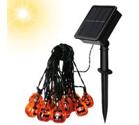 Lampes citrouilles à énergie Solaire,Lumières citrouilles solaires | Guirlandes Lumineuses de Jardin de | Lumières LED de Citrouille éclairées imperméables pour l'extérieur, pour la décora