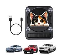 Lampes d'ambiance pour voiture solaire rechargeable étanche multi-mode | Lumières LED pour voiture, décoration de fenêtre pour berline, camion, SUV, véhicule automobile, voyage, conduite