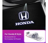 Lampes De Budgétaire De Porte De Voiture Led Welcome Shadow Lights Pour Honda Civic Accord Odyssey Crosstour Cr-Z Elysion Spirior Insight Ur-V-2pcs1