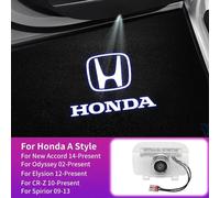 Lampes De Budgétaire De Porte De Voiture Led Welcome Shadow Lights Pour Honda Civic Accord Odyssey Crosstour Cr-Z Elysion Spirior Insight Ur-V-2pcs