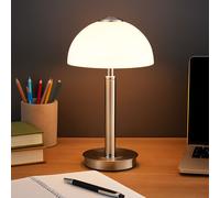 Lampes de Chevet Table Accumulateur Luminaire Champignon Graduant LED Verre