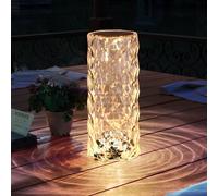 Lampes de Chevet Table Accumulateur Luminaire Transparent LED Batterie USB Tdc