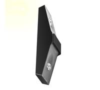 Lampes de clôture à énergie solaire - Applique murale d'extérieur, éclairage automatique du crépuscule à l'aube, design pliable compact, décoration d'accent paysager | Éclairage extérieur solaire amél