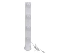 Lampes de Courtoisie LED pour Miroir, 4 Lumières LED de Style Hollywood avec Câble USB à 3 Températures de Couleur, Lumières de Miroir Portables pour Table de Maquillage,