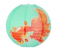 Lampes de Lanterne en Papier de 12 Pouces Lanterne en Papier Ronde Chinoise avec Cadre en métal Lanternes suspendues Décorations de lanternes en Papier Chinoises Portables (Vert)