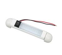 Lampes de Lecture pour Camping-car, Yacht Dome Light 12VDC IP65 Étanche Blanc Éclairage 1W Miroir de Chevet RV Lampe de Cabine de Lecture