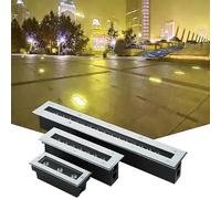 Lampes de paysage LED ultra-fines - IP67 étanches pour éclairage au sol Detive 9 W AC 220 V Parfait pour les jardins et les allées