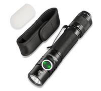 Lampes de poche puissantes pour les urgences, lampes de poche robustes, lampe de poche tactique Sofirn SC31T avec étui et diffuseur, 2000 lumens, petite lampe de poche pour la maison