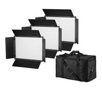 Lampes de surface LED BRESSER SH-1200 set de 3