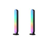 Lampes de table à leds rgb Trio Lighting Gaming Game 2.5W black 2pcs - R5538210 [EEK: Conforme]