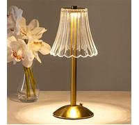 Lampes de Table LED 3 couleurs tactile gradation veilleuse USB Rechargeable sans fil atmosphère chambre chevet décor lumière TYPE 2