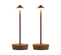Lampes de Table sans fil rechargeables, avec luminosité réglable, lampe pointue, veilleuse Portable à économie d ' énergie
