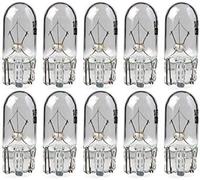 Lampes de verre de base la version de 2.1x9.5d 10 pièce W5W LAMPE du feu de 12V 5 Watt. Bonne qualité de Litech 10x W5W ampoules de stationnement de 12 volts et 5 watts de Litech. Très longue durée de vie et très haute luminosité. Convient pour toutes les voitures que une position / vanne / interne / savent signer éclairage Spécifications: ampoules W5W 12 volts, 5 watts pour W2.1x9.5d Sock