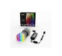Lampes décoratives - Twinkly - Curtain - 210 LEDs RGBW - 2,1 mètres - Télécommande WiFi/Bluetooth Noir G