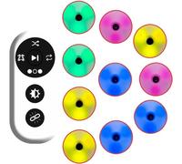 lampes d'entraînement, 4 modes, for la physiothérapie, l'entraînement physique, coordination œil-main, 10 lumières + 1 télécommande