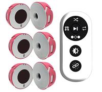 lampes d'entraînement, 6 lumières + 1 télécommande, 4 modes, for améliorer la vitesse, l'agilité, le temps de réaction et coordination œil-main