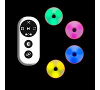 lampes d'entraînement, 9 modes avec télécommande, équipement d'agilité for tous les sports, entraînement de la coordination œil-main(4 Lights)