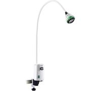 Lampes d'examen médicales Lampe D'examen Dentaire À LED, Flexible, À Col De Cygne, Idéale For La Gynécologie, Les Consultations Externes, La Stomatologie Et L'ORL(Guide Rail Clip)