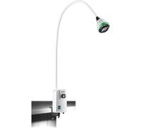 Lampes d'examen médicales Lampe D'examen Dentaire À LED, Flexible, À Col De Cygne, Idéale For La Gynécologie, Les Consultations Externes, La Stomatologie Et L'ORL(Table Clip)