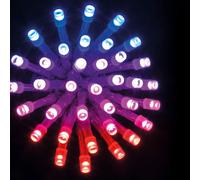 Lampes d'extérieur multicolores, 100 LED