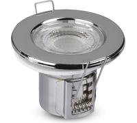 Lampes downlight à LED - PRO Fire Rated Integrated - Samsung - IP65 - chrome - 5 Watt - 500 Lumen - 6400K - 5 ans