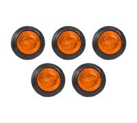 Lampes du marqueur latéral - Lumières du signal de camion, lumières de la remorque ambre | Éclairage LED imperméable 24V, indicateurs automobiles extérieurs Strong, mise à niveau de l'éclairage pour