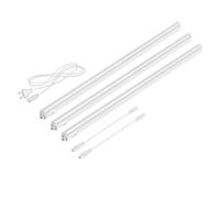 Lampes LED à encastrer Rigel 87,3cm chacune 40cm câble 1002lm chacune blanc