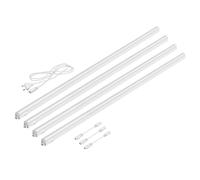 Lampes LED d'agencement Rigel 113cm 1670lm chacune blanc chaud 4pcs