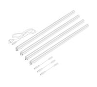 Lampes LED d'agencement Rigel 87,3cm chacune 1002lm blanc chaud 4pcs