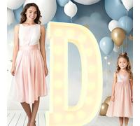 Lampes LED For Anniversaire De Mariage, 1,2 M, For Fête D'anniversaire, Panneau En Mousse Prédécoupé, Enseignes Lumineuses Numériques Au Néon, Décorations DIY(D,120cm/4ft)