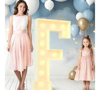 Lampes LED For Anniversaire De Mariage, 1,2 M, For Fête D'anniversaire, Panneau En Mousse Prédécoupé, Enseignes Lumineuses Numériques Au Néon, Décorations DIY(F,120cm/4ft)