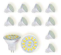 Lampes LED MR11 GU4 12 V, blanc froid 6000 K, 4 W, équivalent à une lampe halogène de 40 W, 500 lm,