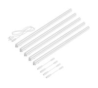 parlat LED Lampes d'agencement Rigel, 87,3cm chacune, 1002lm chacune, blanc chaud, set de 5
