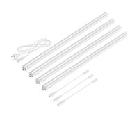 parlat LED Lampes d'agencement Rigel, 87,3cm chacune, 40cm de câble, 1002lm chacune, blanc chaud, 4 pièces
