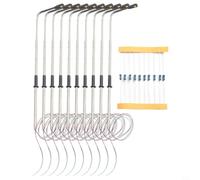 Lampes Modélisme Ferroviaire pour 3v Câblées Prêtes à Poser Lampes | Pré-câblé avec LED, tension pour 3v AC/DC, courant 20mA, pour facile à intégrer dans votre circuit