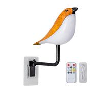 Lampes murales à LED, lampe de lecture murale, Lampe murale 2600 mAh pour chambre à coucher, Lumière rechargeable à télécommande et à commande tactile avec 3 couleurs et 3 luminosités pour le salon